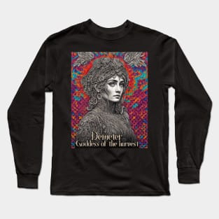 Demeter Goddess of the harvest Long Sleeve T-Shirt